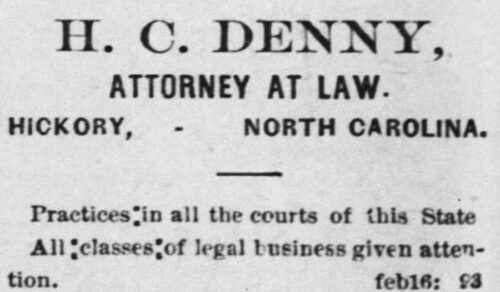 H.C. Denny, Esquire