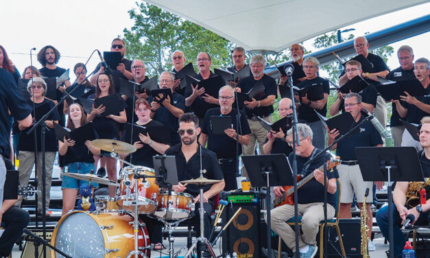 Hickory Choral Society Singing Under the Sails Concerts