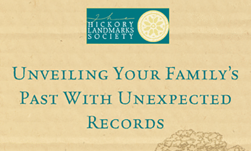 Unveiling Your Family’s Past With Unexpected Records, 8/9