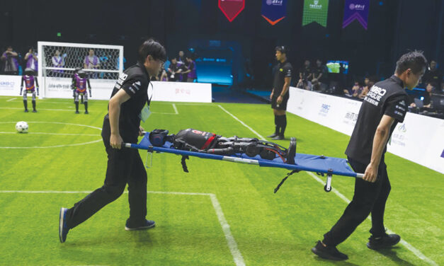 China’s Humanoid Robots Generate More Soccer  Excitement Than Humans