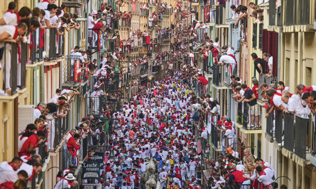 Close Calls At San Fermín Bull-Running Festival
