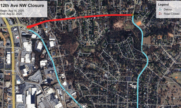 12th Avenue NW Closure