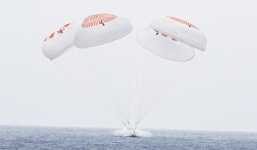 Astronauts Return To Earth With SpaceX After 5 Month Delay