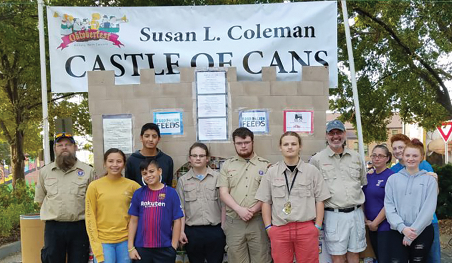 Annual Susan Coleman Hickory Oktoberfest Castle of Cans Food Drive, 9/22-10/10