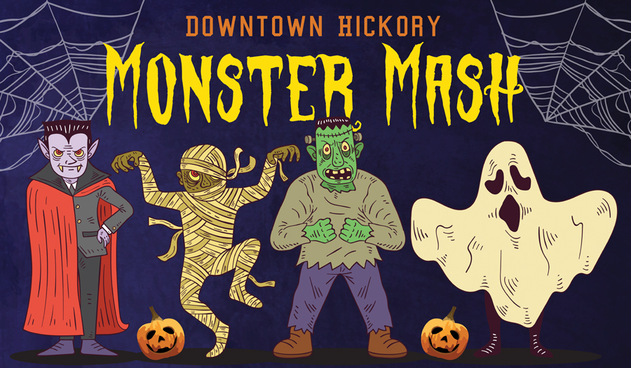 Monster Mash In Downtown Hickory, Thursday, October 23