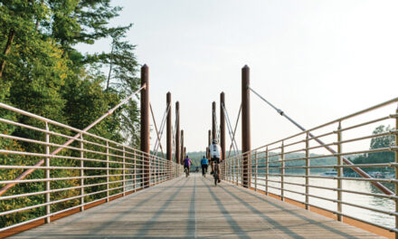 Hickory’s Riverwalk Overwater Bridge Is Now Open