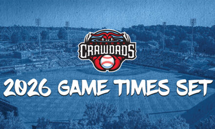 Crawdads 2026 Game Times Set Along With Memorial Day Weekend Firework Show