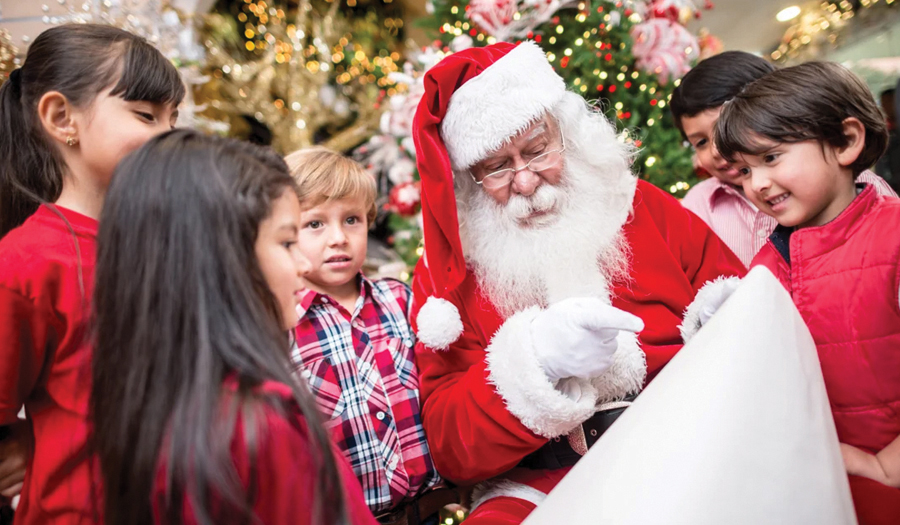 Pictures With Santa At  Highland Rec. Center, Dec. 13