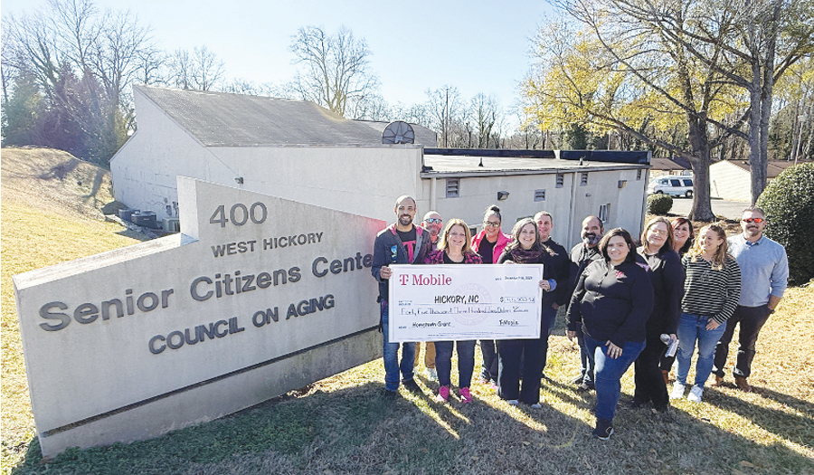 City Of Hickory Receives $45K T-Mobile Hometown Grant