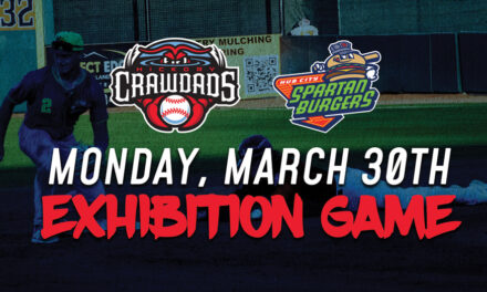 Crawdads & Spartanburgers Exhibition Returns March 30