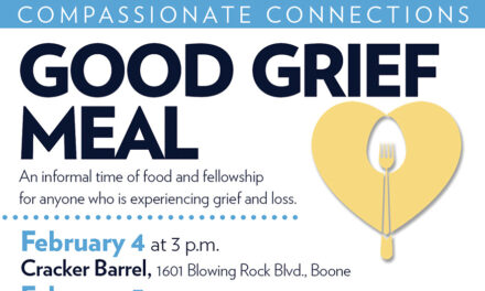 AMOREM Good Grief Meals To Be Held In February
