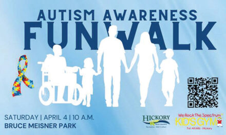 City Of Hickory’s Autism Awareness Fun Walk, April 4
