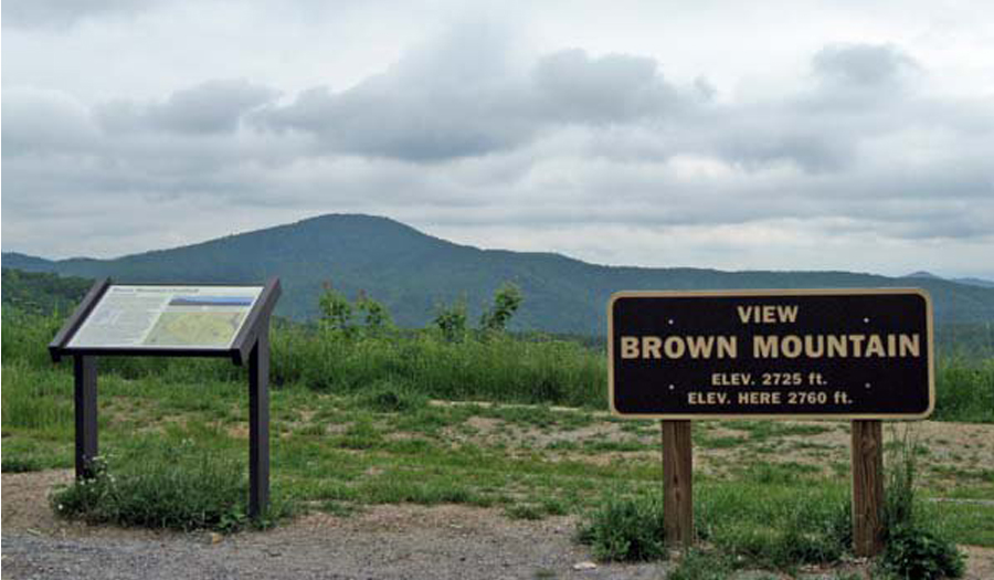 The Brown Mountain Lights