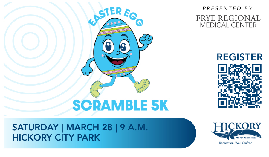 Register For Hickory’s Easter Egg Scramble 5K, March 28