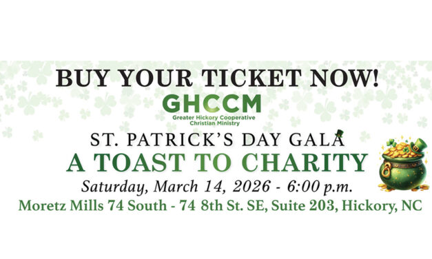 Greater Hickory Cooperative Christian Ministry To Host St. Patrick’s Day Gala On 3/14