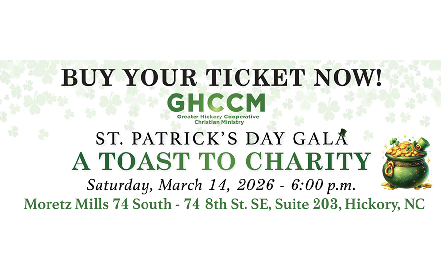 Greater Hickory Cooperative Christian Ministry To Host St. Patrick’s Day Gala On 3/14