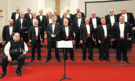 Caldwell Men’s Chorus Spring Concert, April 25, In Lenoir