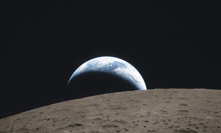 Artemis Il Astronauts Channel Apollo 8  With A Striking Earthset Photo