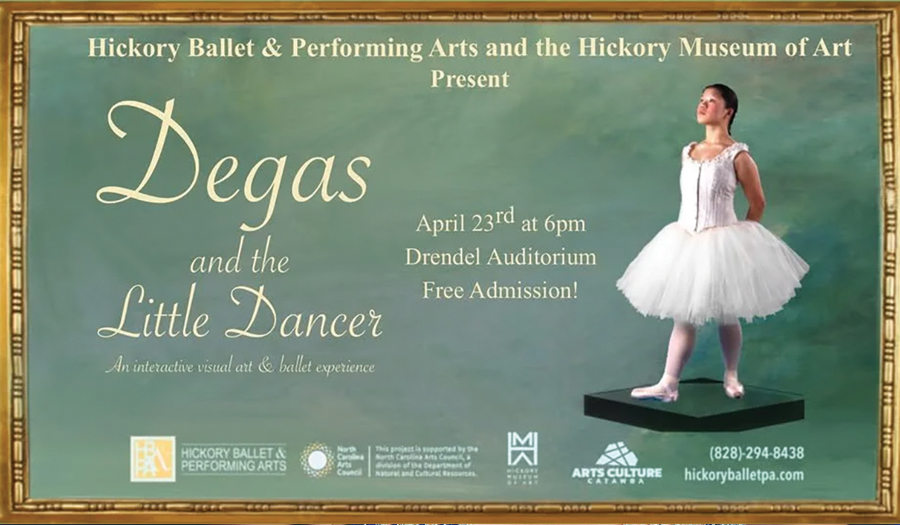 Degas And The Little Dancer, Thursday, April 23