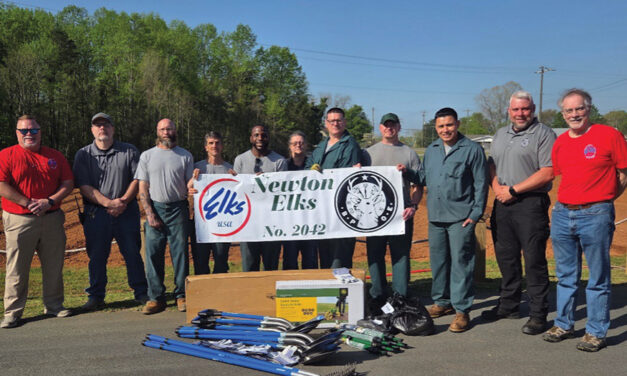 Newton Elks Support Newton Correctional Project