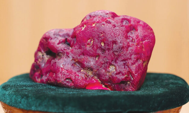 A Massive 11,000-Carat Ruby Has Been  Unearthed In Asia’s Gemstone Heartland