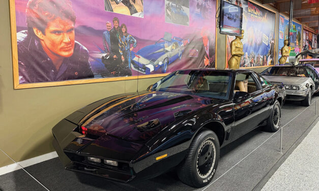 Museum’s ‘Knight Rider’ Replica Car Got A Speeding Ticket. It Hasn’t Gone Anywhere!