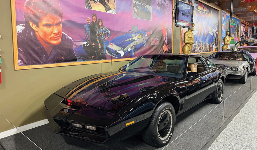 Museum’s ‘Knight Rider’ Replica Car Got A Speeding Ticket. It Hasn’t Gone Anywhere!