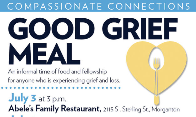 AMOREM Good Grief Meals  To Be Held July 1-3