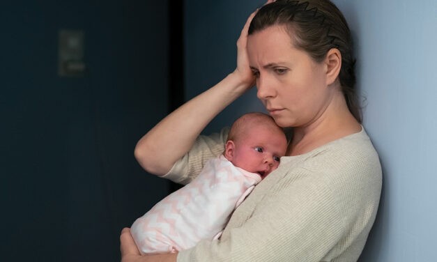 Most New Moms Get The  Baby Blues. But It Could Be  Something More Serious:  Postpartum Depression