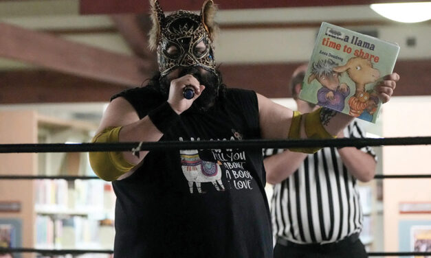 Wrestling Matches Provide An Action-Packed Story Time  At US Libraries
