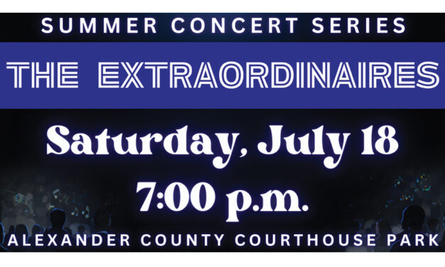 Alexander County Summer Concert Series To Feature The Extraordinaires & Fireworks, July 18