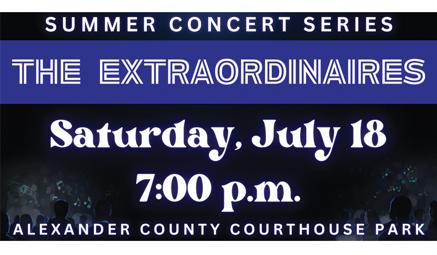 Alexander County Summer Concert Series To Feature The Extraordinaires & Fireworks, July 18
