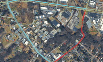 Closure For Fiber Repair On 15th Street SE, Hickory