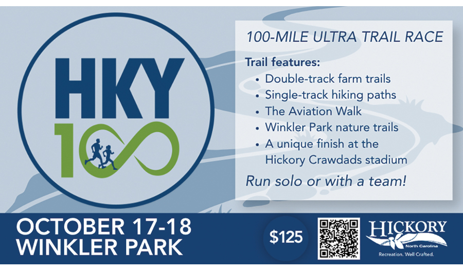 Hickory Launches Inaugural Hky 100 Ultramarathon, 10/18