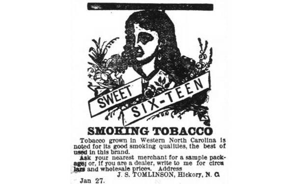 Hickory, A Tobacco Town