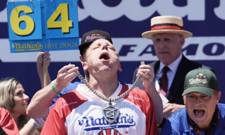 Man Eats 66 Hot Dogs To Again Claim Mustard Belt In Contest