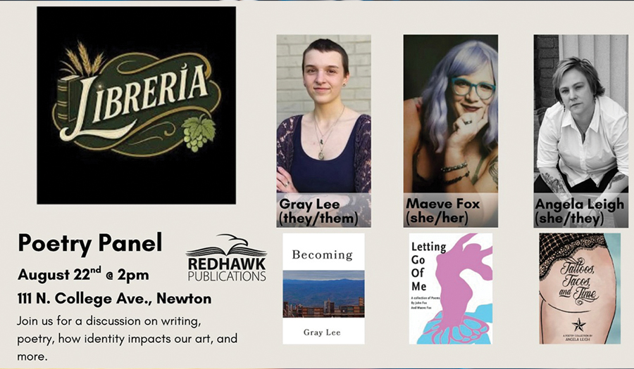 Libreria Bookstore To Host A Poetry Panel On August 22