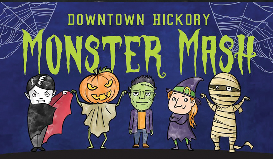 Monster Mash In Downtown Hickory On Friday, October 23