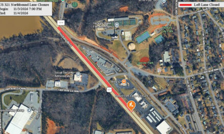 NCDOT To Close Northbound Lane Of U.S. 321 For Repairs