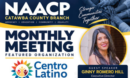 NAACP Catawba Co. Branch November Meeting, Nov. 8