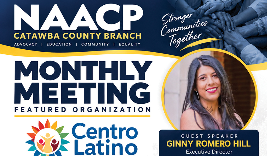 NAACP Catawba Co. Branch November Meeting, Nov. 8